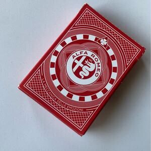 Alfa Romeo Playing Cards Deck - Automotive Memorabilia Collector’s Edition